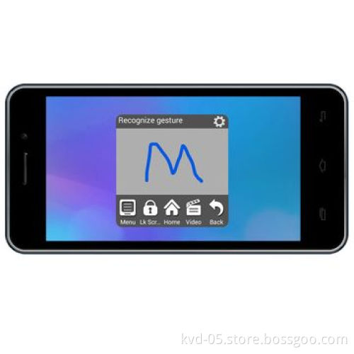Touchscreen mobile phones, first model Android 4.4.2, smart feeling touch, back touch, 1GB RAMNew